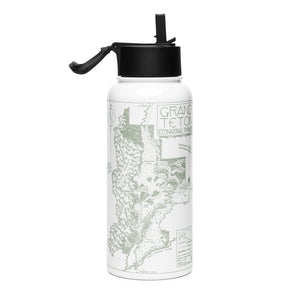 Grand Teton Stainless Steel Water Bottle