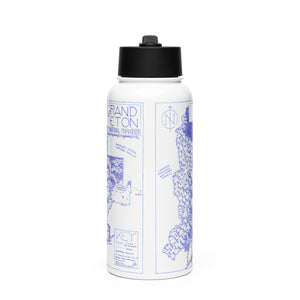 Grand Teton Stainless Steel Water Bottle