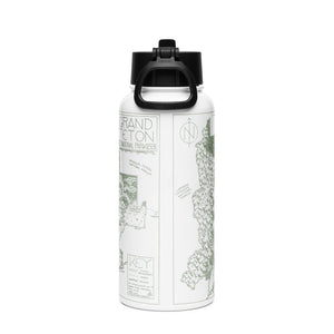 Grand Teton Stainless Steel Water Bottle