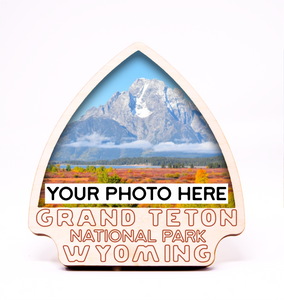 Grand Teton National Park Arrowhead Photo Frame