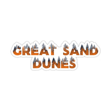 Load image into Gallery viewer, Great Sand Dunes National Park Name Sticker