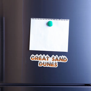 Great Sand Dunes National Park Name Sticker