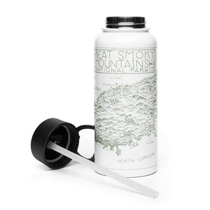 Great Smoky Mountains Stainless Steel Water Bottle