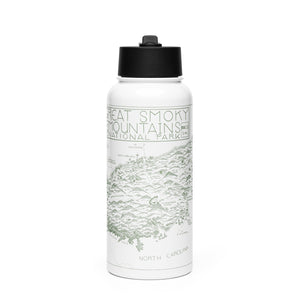 Great Smoky Mountains Stainless Steel Water Bottle