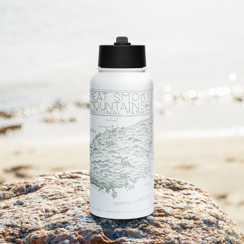 Great Smoky Mountains Stainless Steel Water Bottle