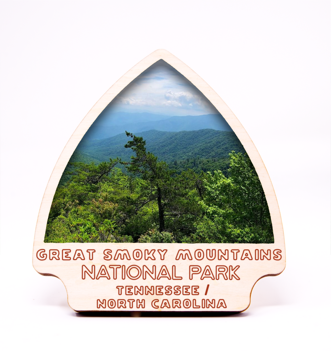 Great Smoky Mountains National Park Arrowhead Photo Frame
