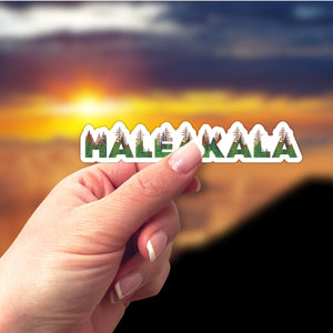 Haleakala National Park Name Sticker