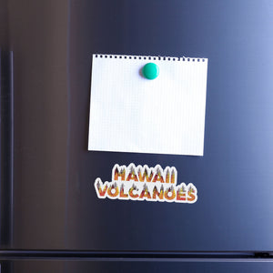 Hawaii Volcanoes National Park Name Sticker