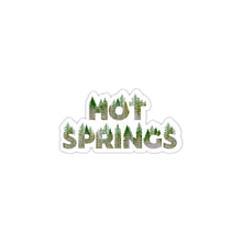 Load image into Gallery viewer, Hot Springs National Park Name Sticker