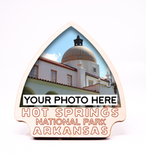 Load image into Gallery viewer, Hot Springs National Park Arrowhead Photo Frame