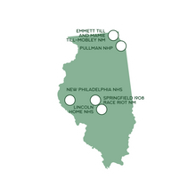 Load image into Gallery viewer, State National Park Map Sticker - Available for all 50 States
