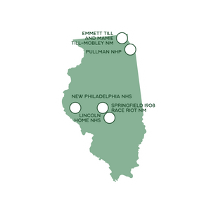 State National Park Map Sticker - Available for all 50 States