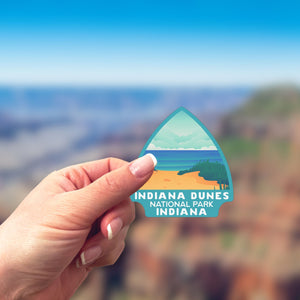 Indiana Dunes National Park Sticker | Indiana Dunes Arrowhead Sticker
