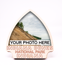 Load image into Gallery viewer, Indiana Dunes National Park Arrowhead Photo Frame