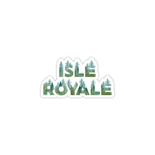 Load image into Gallery viewer, Isle Royale National Park Name Sticker