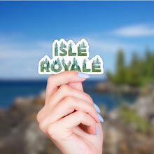 Load image into Gallery viewer, Isle Royale National Park Name Sticker