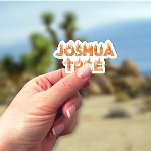 Joshua Tree National Park Name Sticker