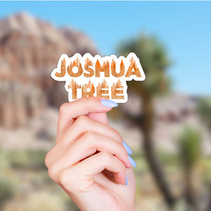 Joshua Tree National Park Name Sticker