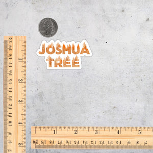 Joshua Tree National Park Name Sticker