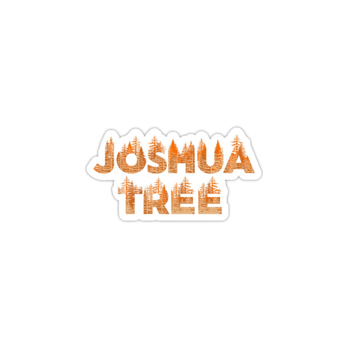 Joshua Tree National Park Name Sticker