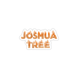 Joshua Tree National Park Name Sticker