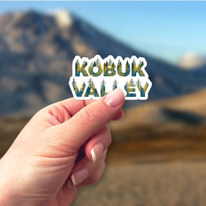 Kobuk Valley National Park Name Sticker