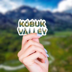 Kobuk Valley National Park Name Sticker