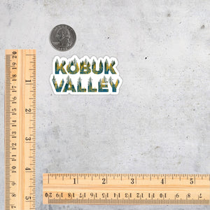 Kobuk Valley National Park Name Sticker