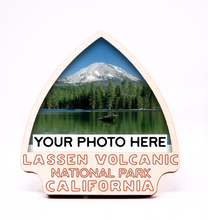 Load image into Gallery viewer, Lassen Volcanic National Park Arrowhead Photo Frame