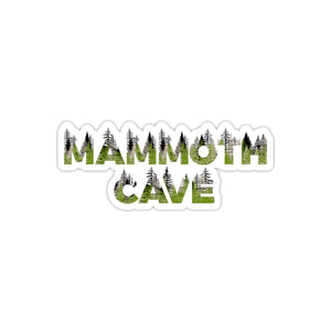 Mammoth Cave National Park Name Sticker