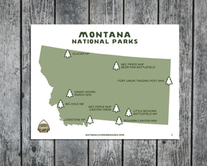 Montana National Parks Must-See eBook