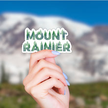 Load image into Gallery viewer, Mount Rainier National Park Name Sticker