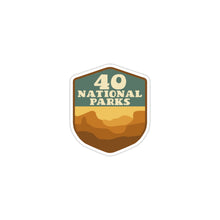 Load image into Gallery viewer, National Park Milestone Stickers