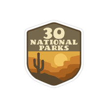Load image into Gallery viewer, National Park Milestone Stickers
