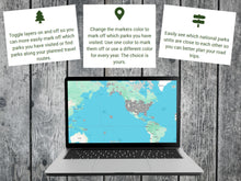 Load image into Gallery viewer, National Parks Visit Tracker includes all 433 NPS units.