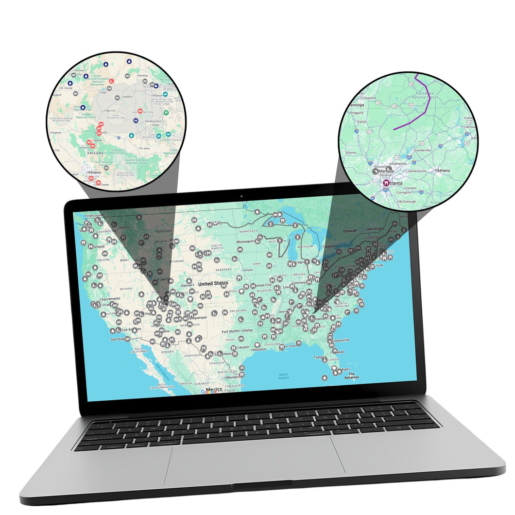 National Parks Visit Tracker includes all 433 NPS units.