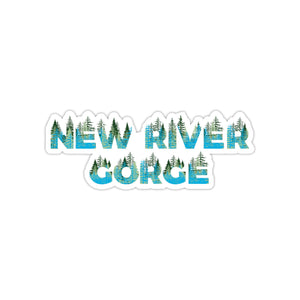 New River Gorge National Park Name Sticker