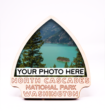 Load image into Gallery viewer, North Cascades National Park Arrowhead Photo Frame