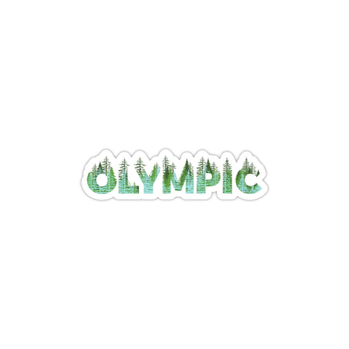 Olympic National Park Name Sticker