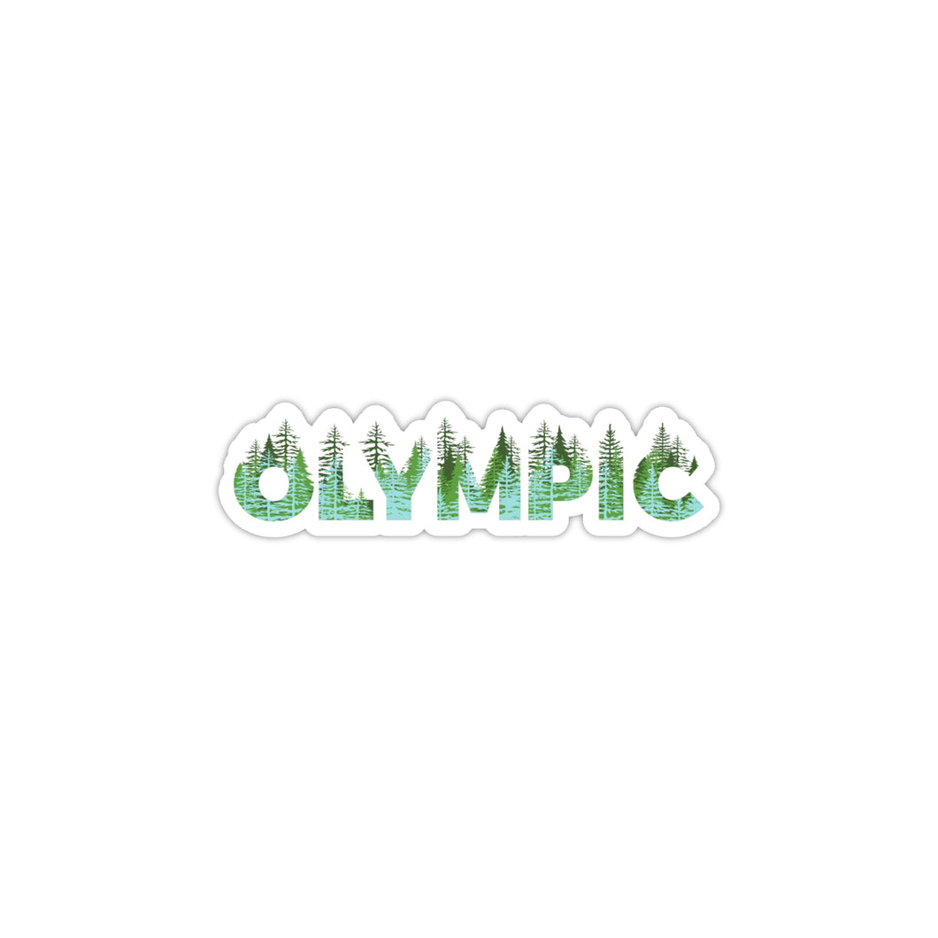 Olympic National Park Name Sticker