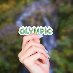 Olympic National Park Name Sticker