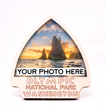 Load image into Gallery viewer, Olympic National Park Arrowhead Photo Frame