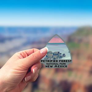 Petrified Forest National Park Sticker | Petrified Forest Arrowhead Sticker