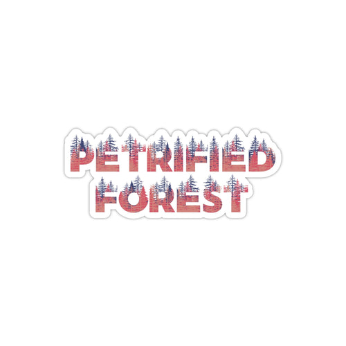 Petrified Forest National Park Name Sticker