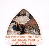 Load image into Gallery viewer, Petrified Forest National Park Arrowhead Photo Frame
