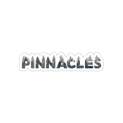 Pinnacles National Park Name Sticker