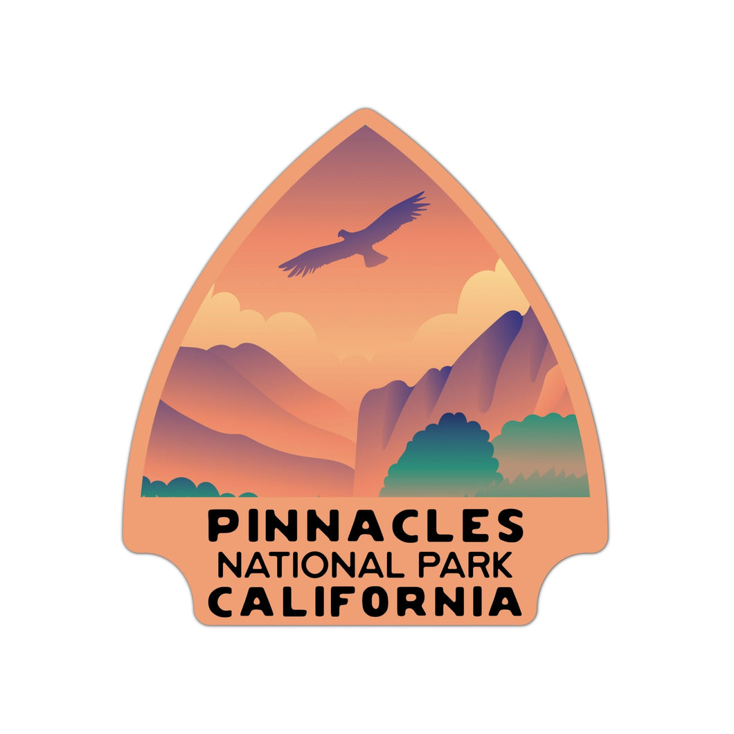 Pinnacles National Park Sticker | Pinnacles Arrowhead Sticker