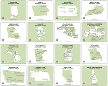 Load image into Gallery viewer, Printable National Park Maps by State (Digital Download)