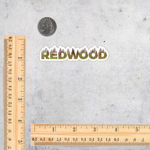 Redwood National Park Name Sticker