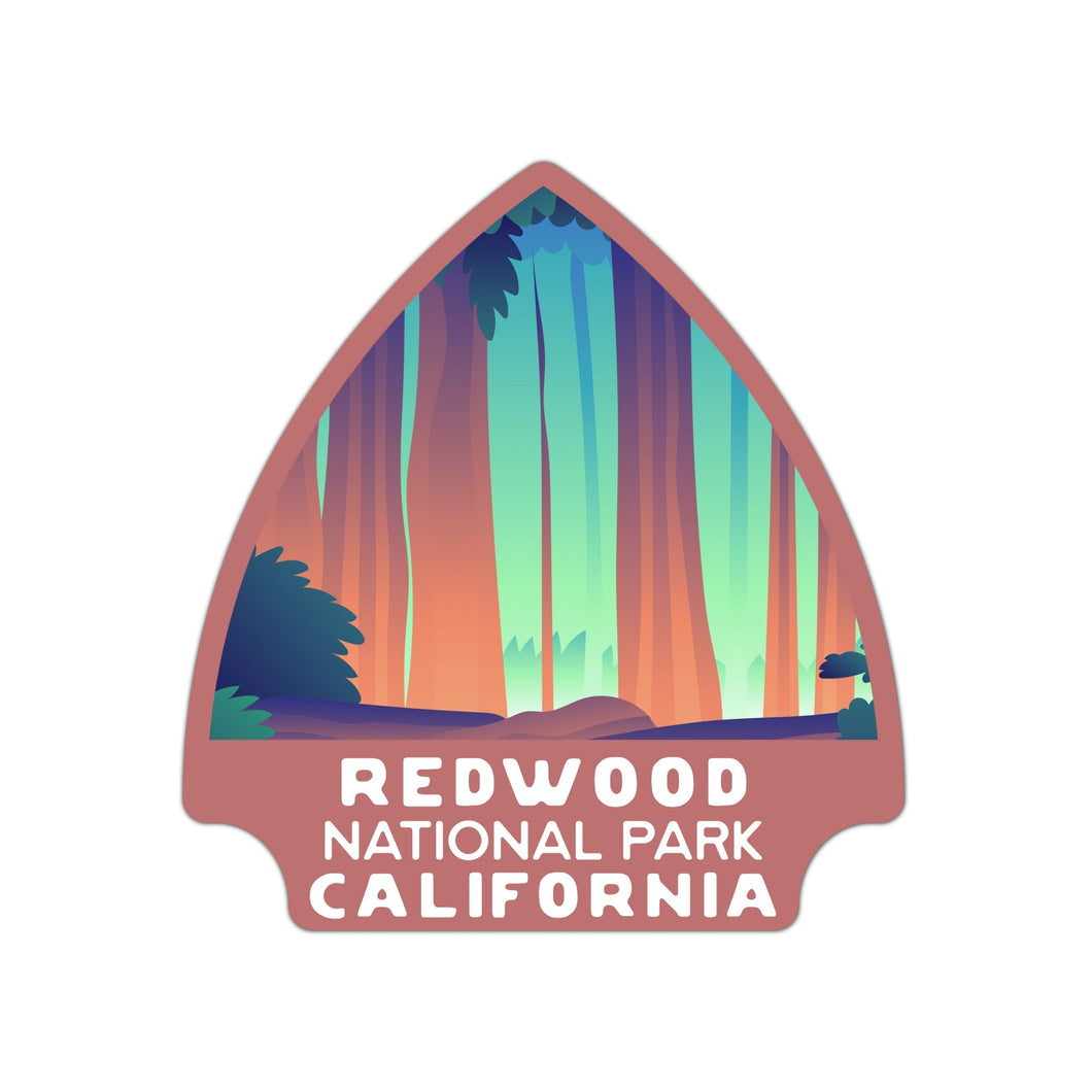 Redwood National Park Sticker | Redwood Arrowhead Sticker